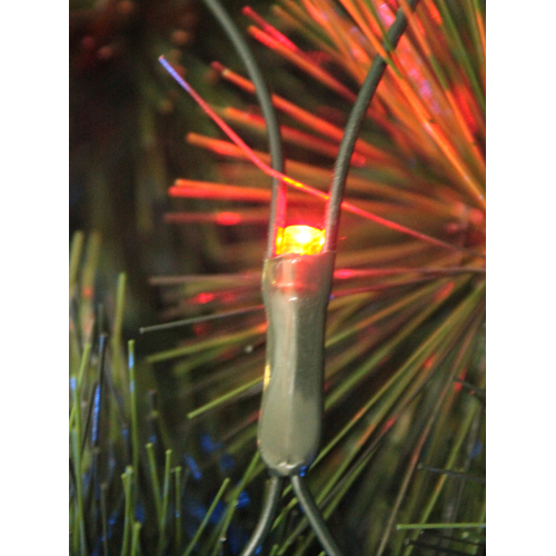 Mantello 240 luci a led multicolore rgb per albero di Natale 2,4 mt con 8 giochi 