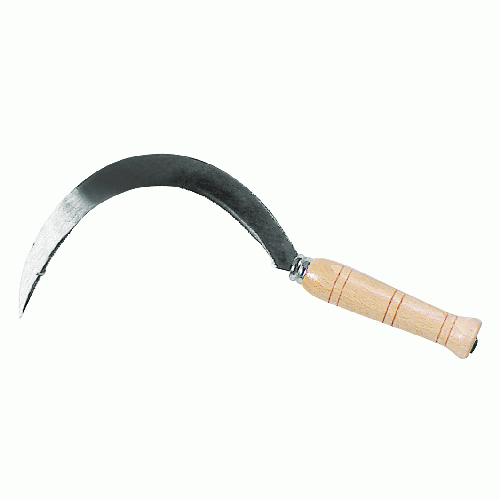 Toothed Sickle Bears #2/0 35cm Wood Handle Grass Cutting Sickle